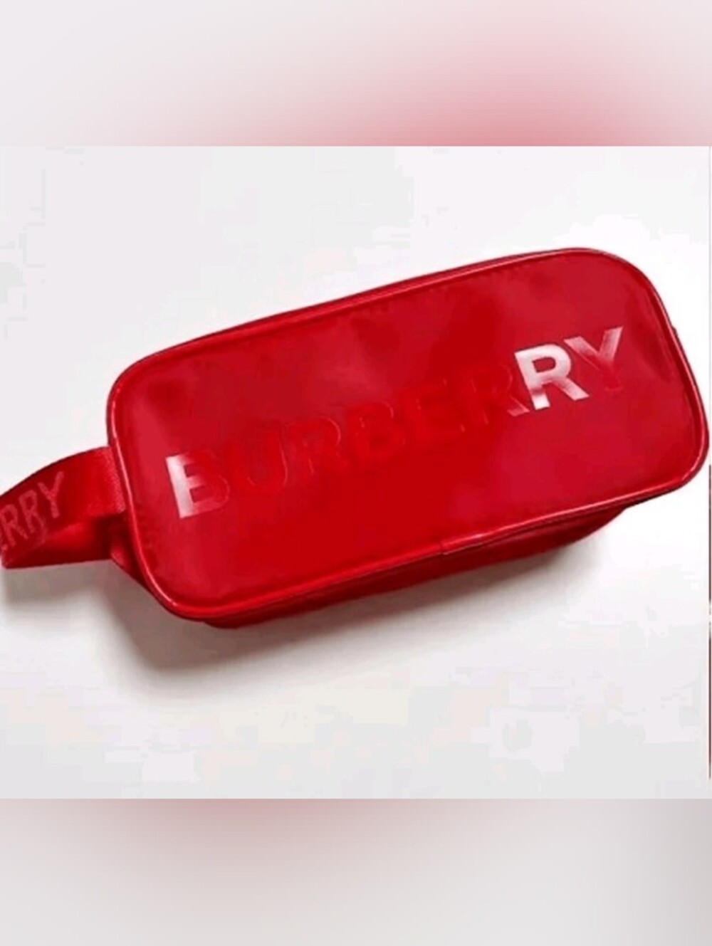 Burberry Red Logo Crossbody Bag Brand New
